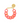 Flat Chain Bracelet - Campari Orange