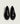 Penny Loafer Wrinkle - Leather shiney Noir